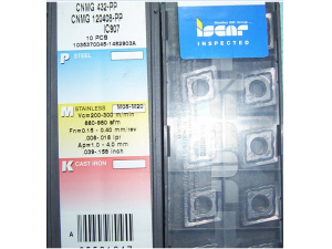 伊斯卡车刀片CNGG120404-SF IC907全新伊斯卡数控刀片
