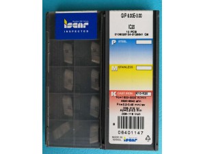 伊斯卡数控切槽刀片GIP5.00E-0.40 IC9015全新原装 低价批发

