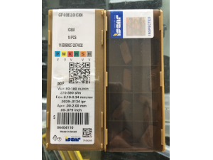 库存伊斯卡切槽刀片GIP6.00E-3.00 IC9015进口外圆切槽刀
