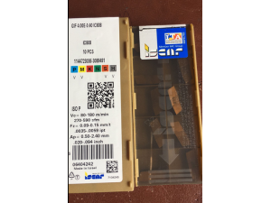 伊斯卡数控切断刀片GIF 4.00E-0.80 IC808正品伊斯卡刀具
