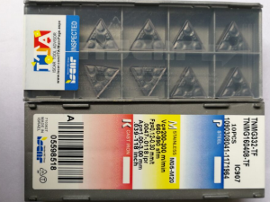 伊斯卡数控车刀片TNMG160404-TF IC8150全新伊斯卡刀具批发
