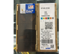 原装伊斯卡切槽刀片GIP 3.00E-0.40 IC8250现货低价批发
