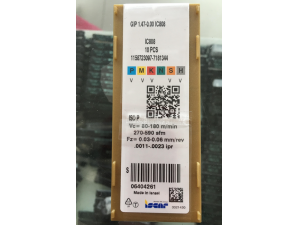 ISCAR伊斯卡切断刀片GIP 3.00E-0.20 IC806原装伊斯卡刀具
