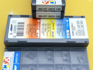 伊斯卡数控铣削刀片HM90 APKT 100330PDR IC928山东伊斯卡刀具批发