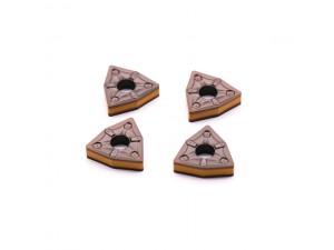 桃形车刀片 耐磨,WNMG 06T304-NF IC8350,伊斯卡数控刀片