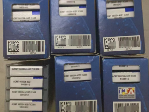 伊斯卡 倒角刀片,AOMT 060204-45DT IC508,螺纹底孔倒角刀片